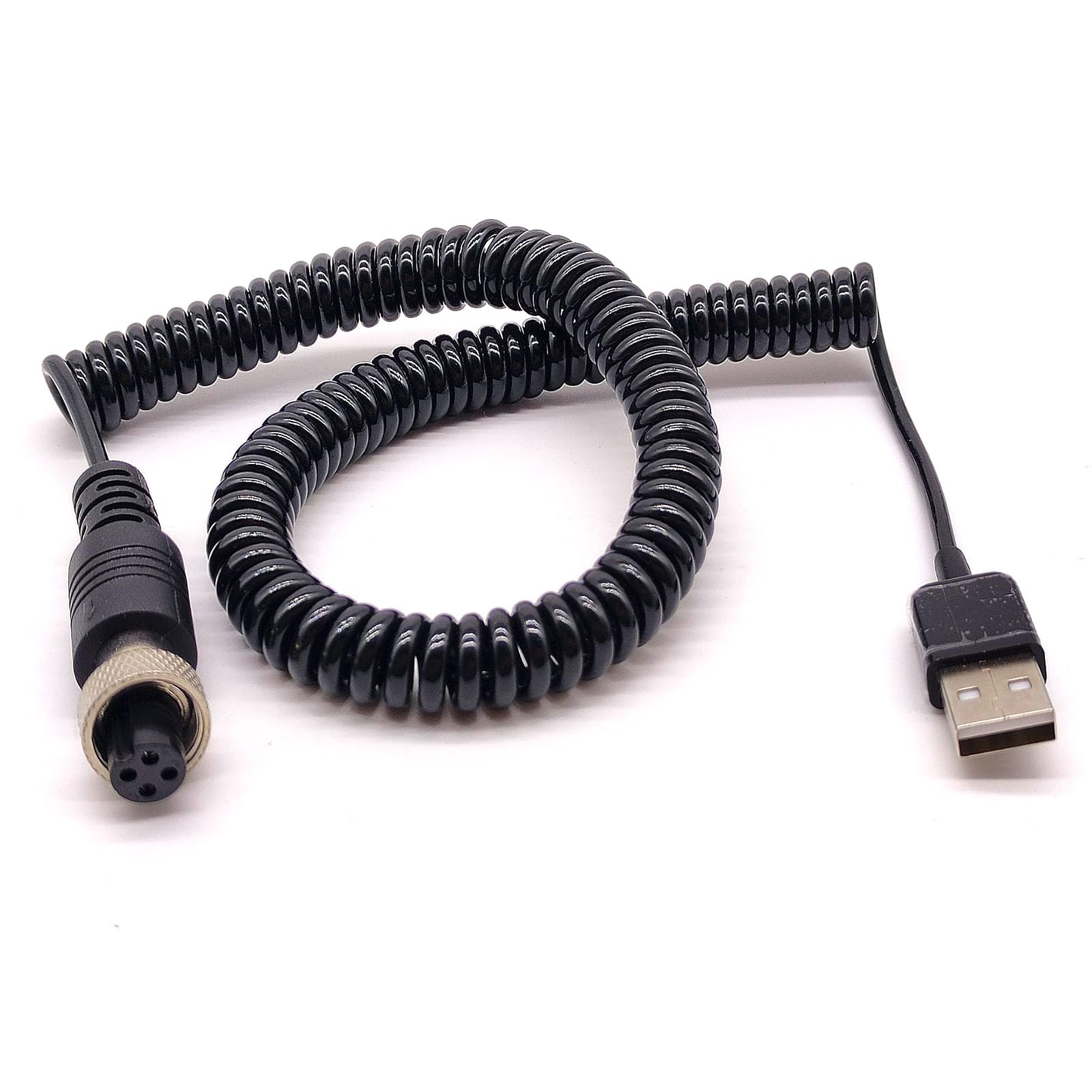 USB Type-A 4ポートアダプター Amazon.com: GXMRHWY GX12 Female 4 Pin Aviation Plug to USB2.0 Type